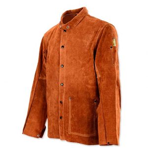QeeLink Leather Welding Work Jacket