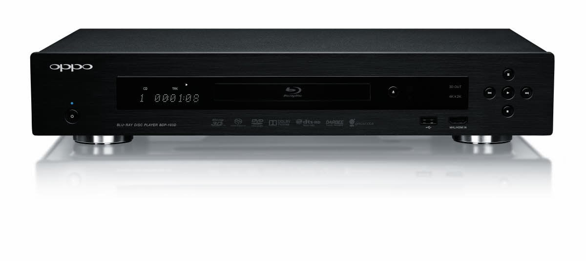 OPPO BDP-103D Universal 3D Blu-ray Player (Darbee Edition)