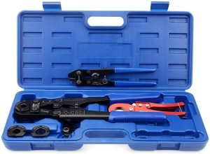 IWISS F1807 Copper Ring Crimping Tool Kit