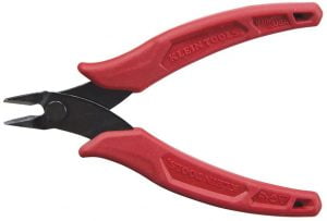  Klein Tools D275-5 Pliers, Diagonal Cutting Pliers with Precision Flush Cutter