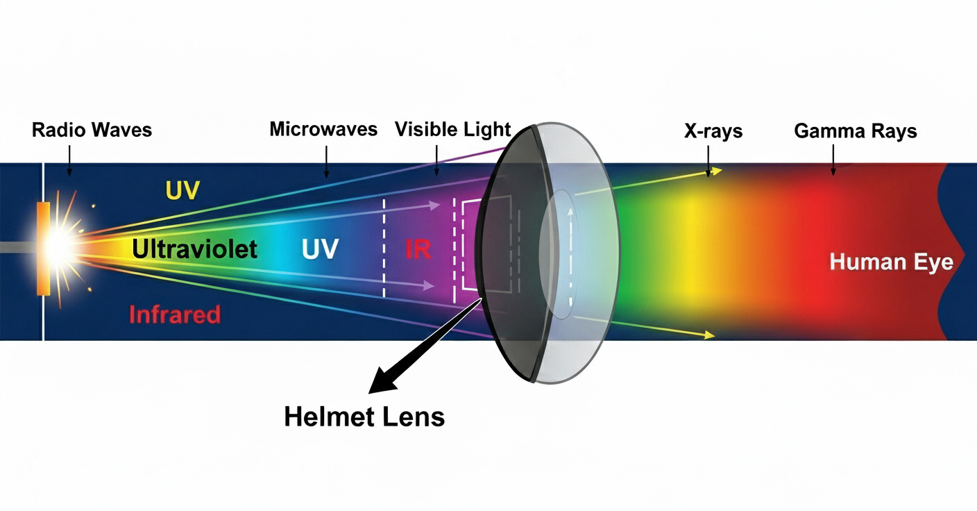 A-visually-stunning-scientific-diagram-illustrating-the-electromagnetic-spectrum