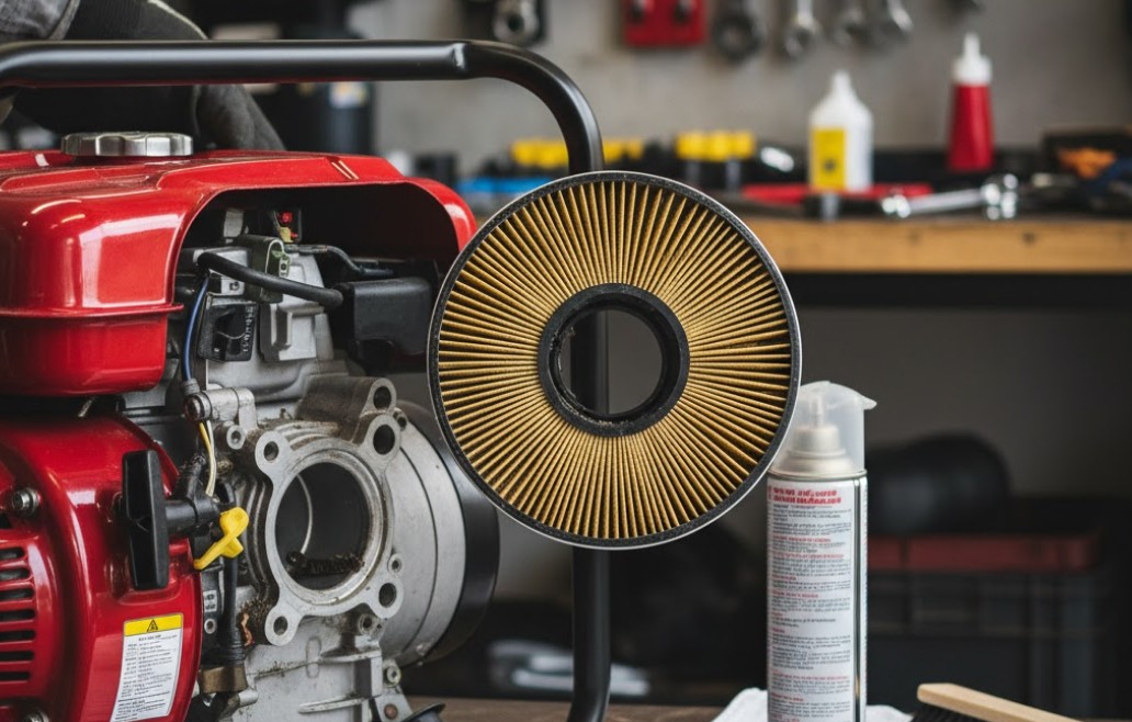 Cleaning and Maintaining Generator’s Air Filter