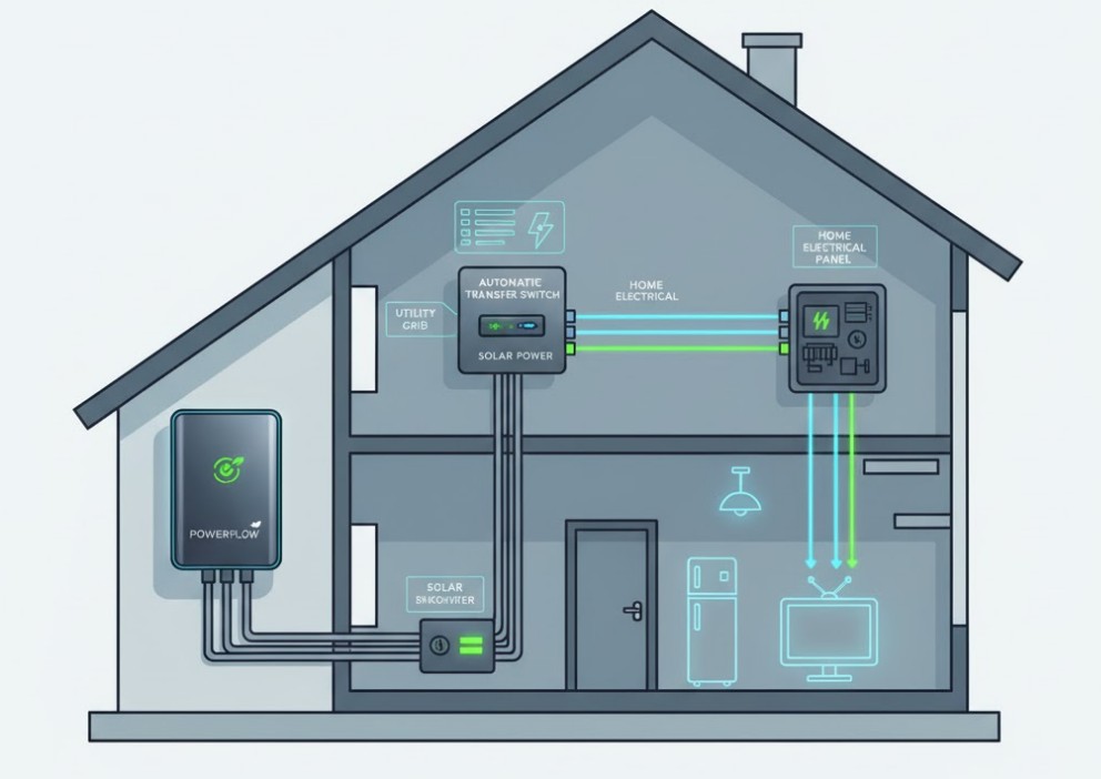Integrating Solar Generators with Home Electrical Systems
