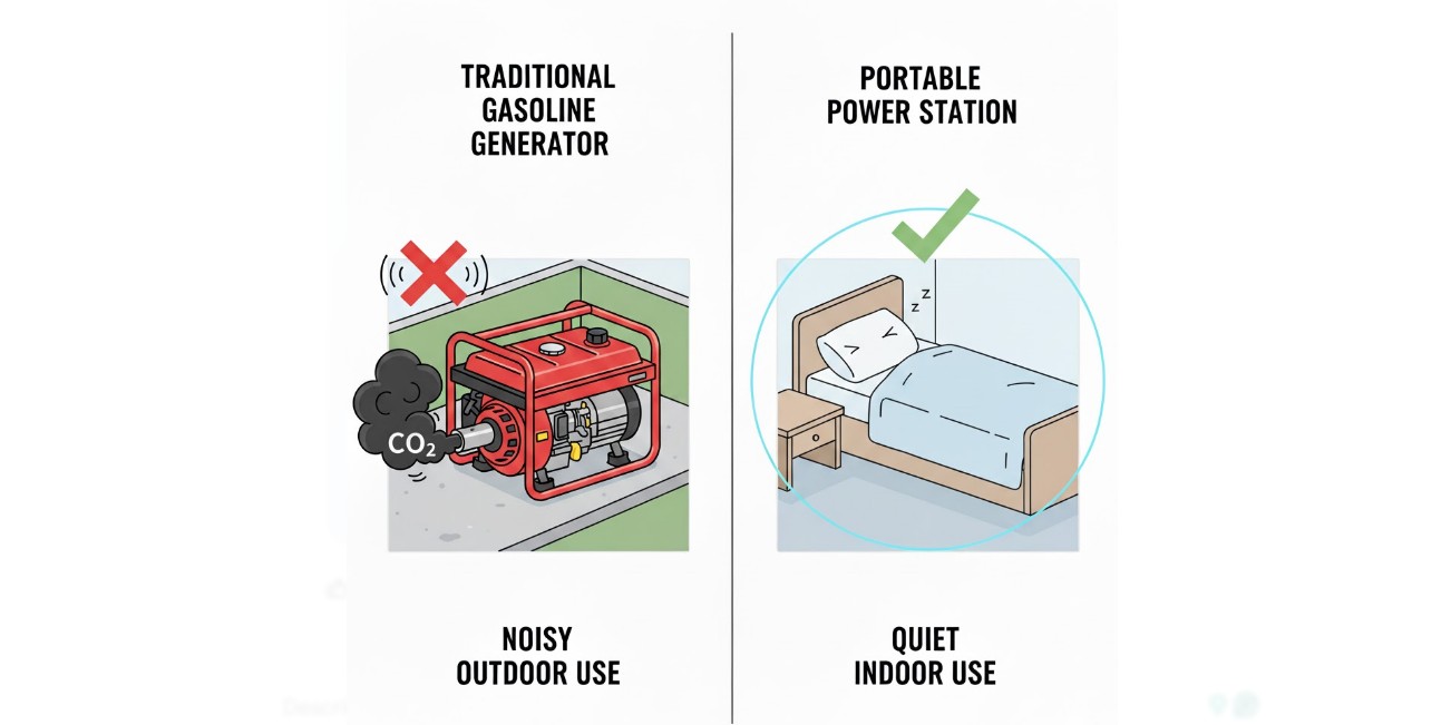 Power Stations Vs Generators: The Ultimate Guide 2 Power Stations Vs Generators: The Ultimate Guide