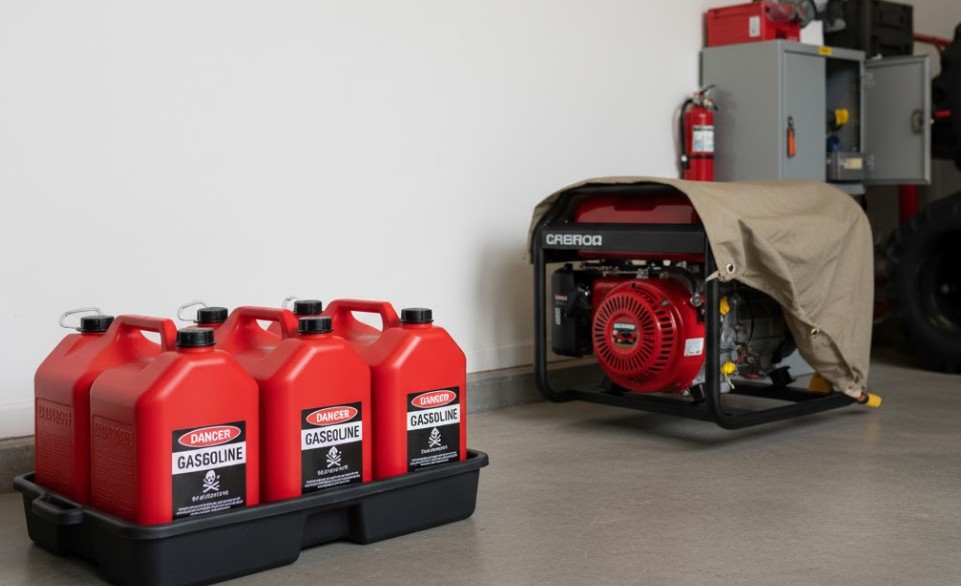 Safe Fuel Storage Practices for Generators