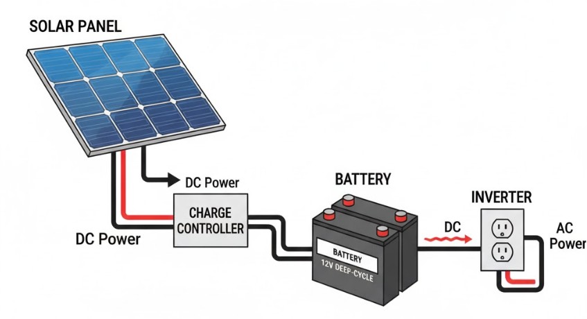 The Ultimate DIY Guide: How to Build a Solar Generator 1 The Four Essential Components