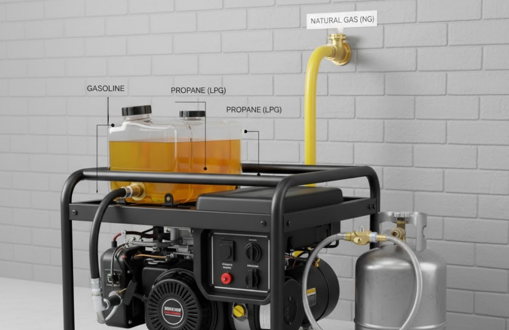 Tri-Fuel Generators