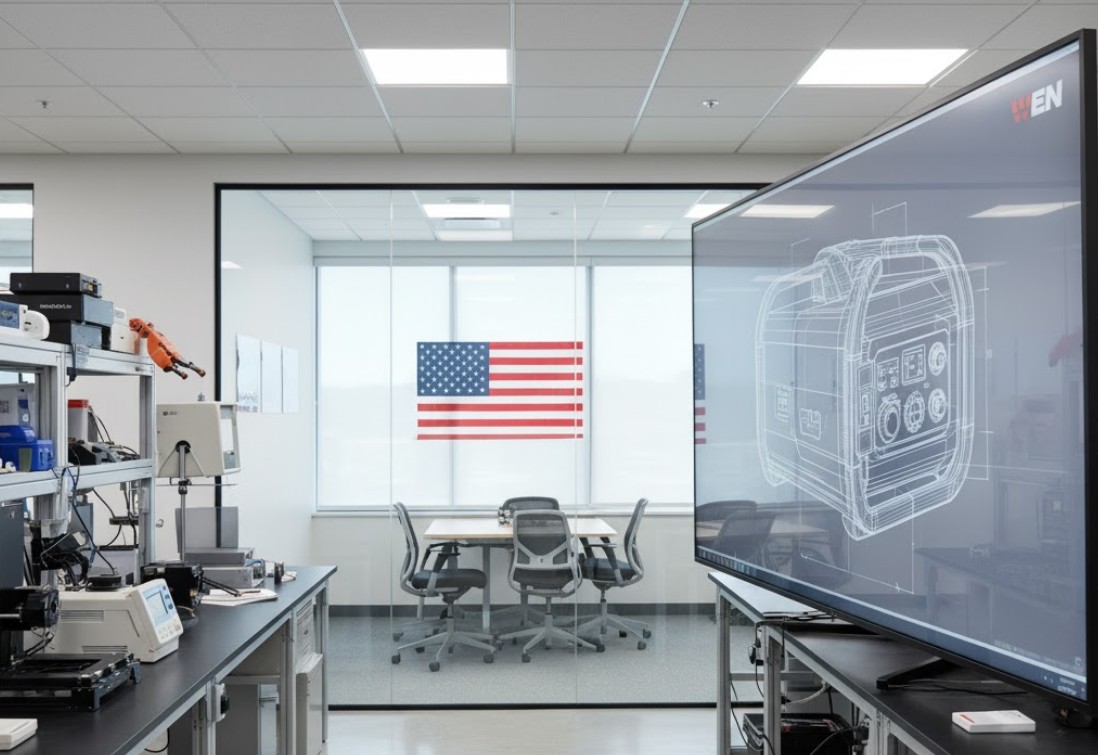 The Global Footprint: Where Are WEN Generators Made? 1 research lab of a generator factory