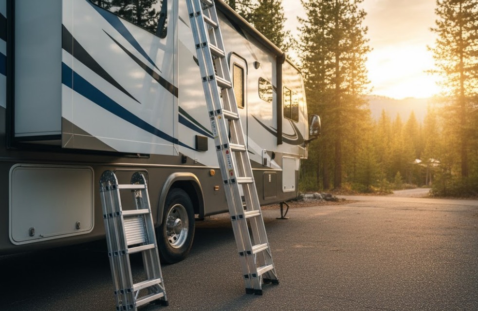 Best Telescoping Ladders for RV